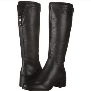 Franco Sarto Boots Lithium Tall Black Wide Calf 11